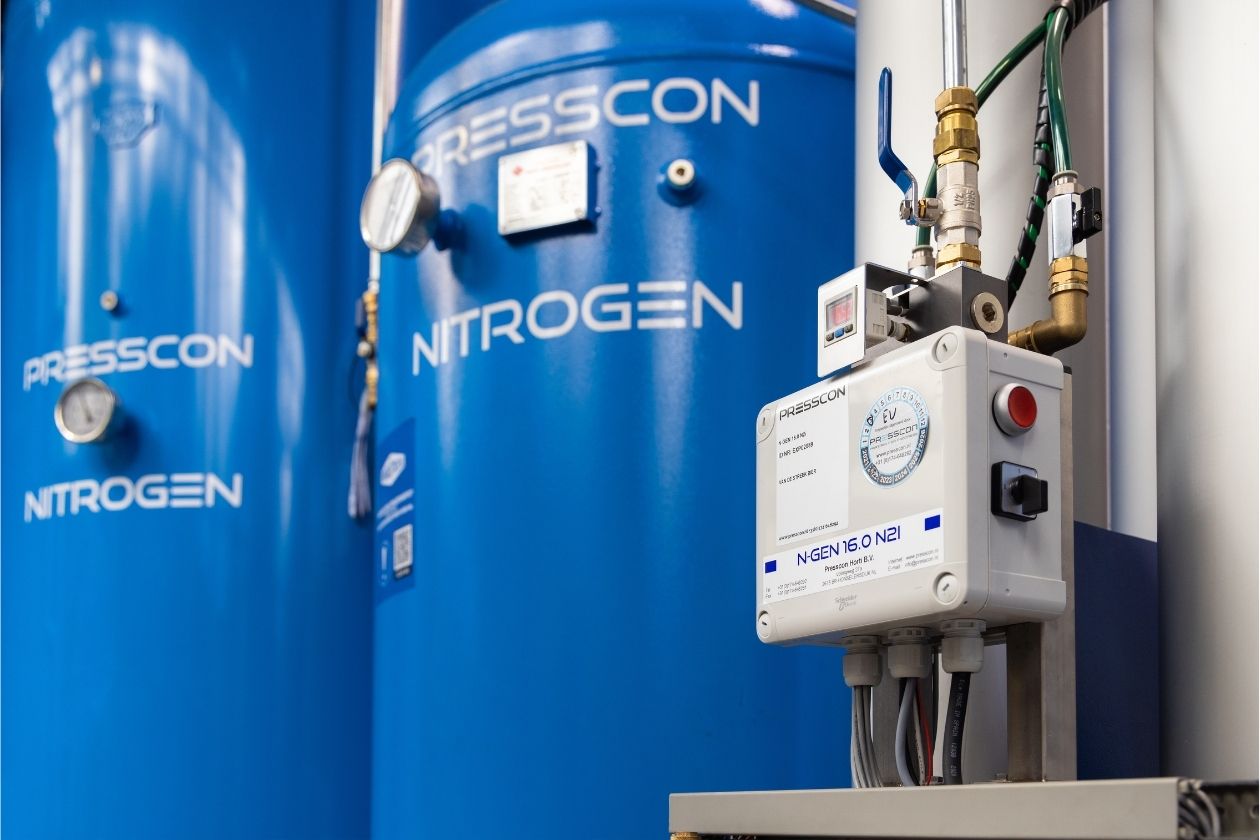 Nitrogen food processing